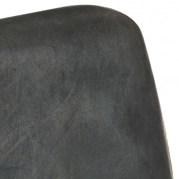 Fauteuil Gris Cuir véritable