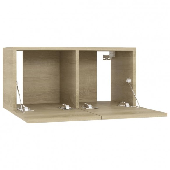 Meubles TV 4 pcs Chêne sonoma 60x30x30 cm Aggloméré