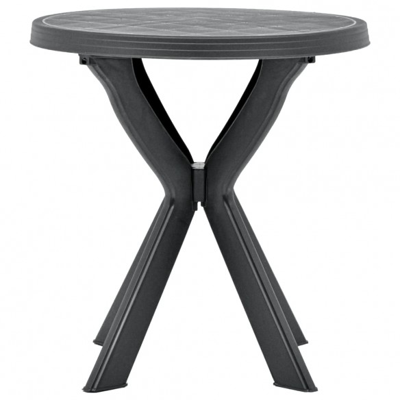 Table de bistro Anthracite Ø70 cm Plastique