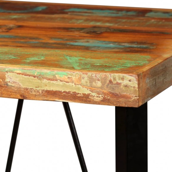 Table de bar Bois de récupération massif 60 x 60 x 107 cm