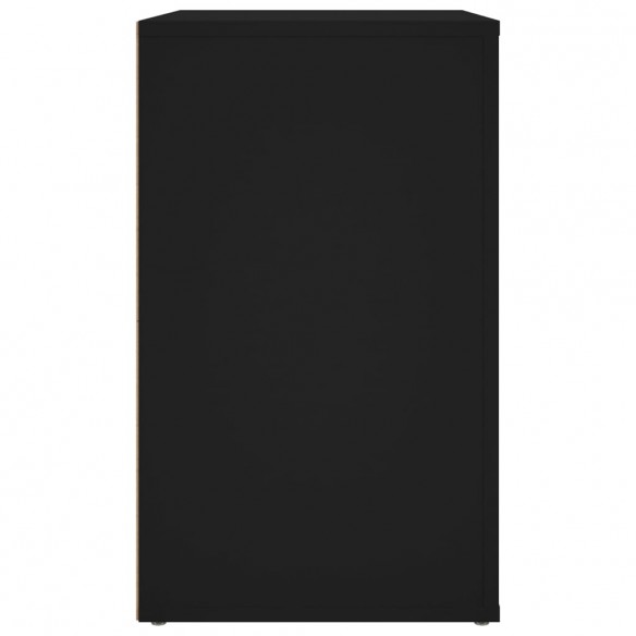 Table de chevet Noir 50x36x60 cm Bois d’ingénierie