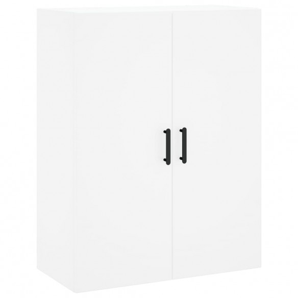 Armoire murale blanc 69,5x34x90 cm