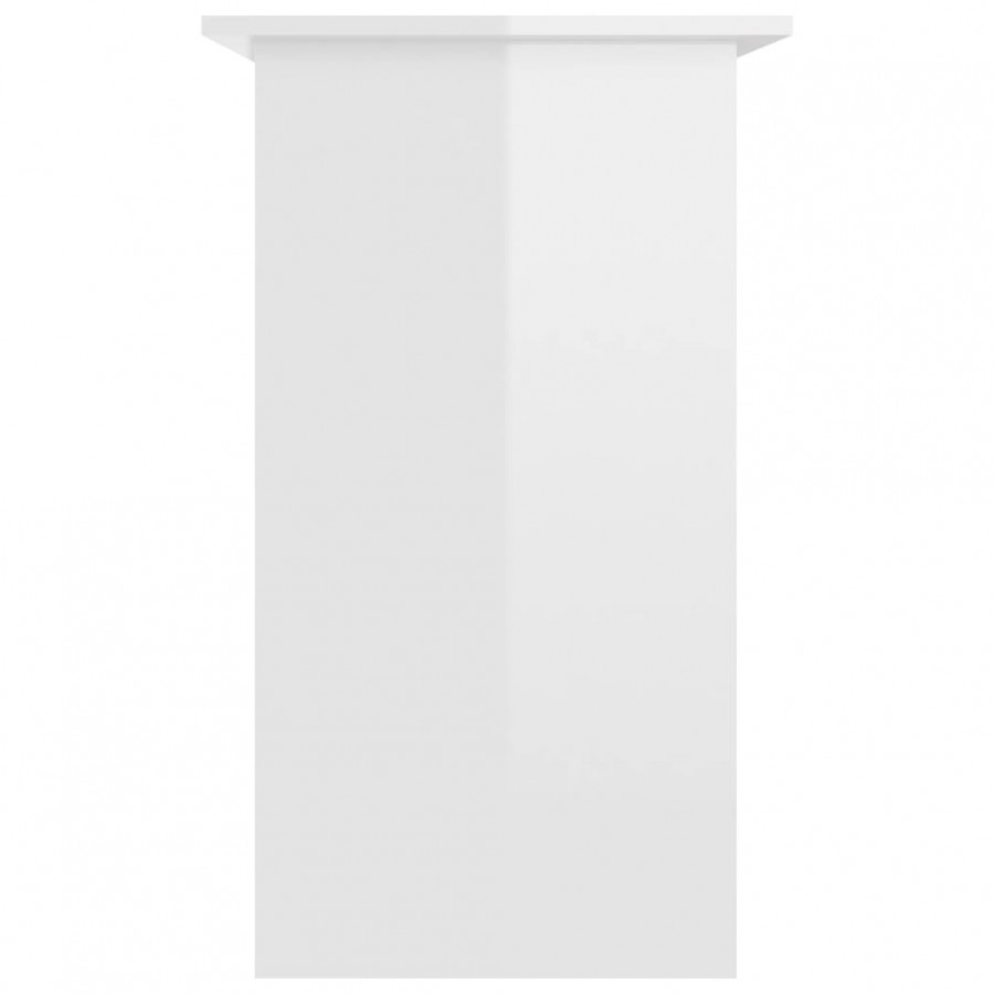 Bureau Blanc brillant 80 x 45 x 74 cm Aggloméré