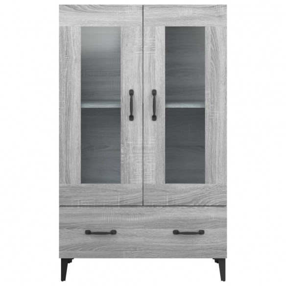 Buffet Sonoma gris 70x31x115 cm Bois d'ingénierie