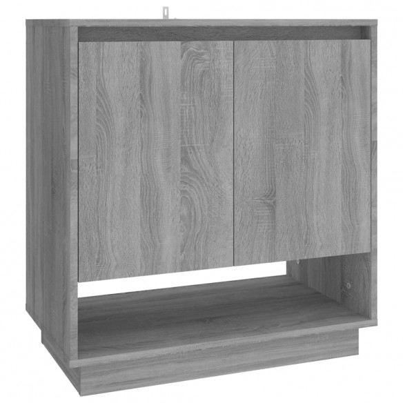 Buffet Sonoma gris 70x41x75 cm Aggloméré