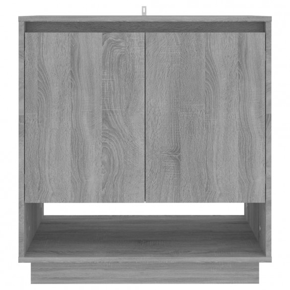 Buffet Sonoma gris 70x41x75 cm Aggloméré