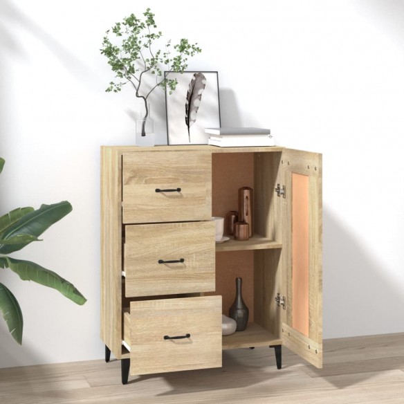 Buffet Chêne sonoma 69,5x34x90 cm Bois d'ingénierie