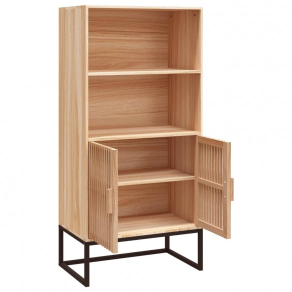 Buffet haut 60x35x125 cm bois d'ingénierie