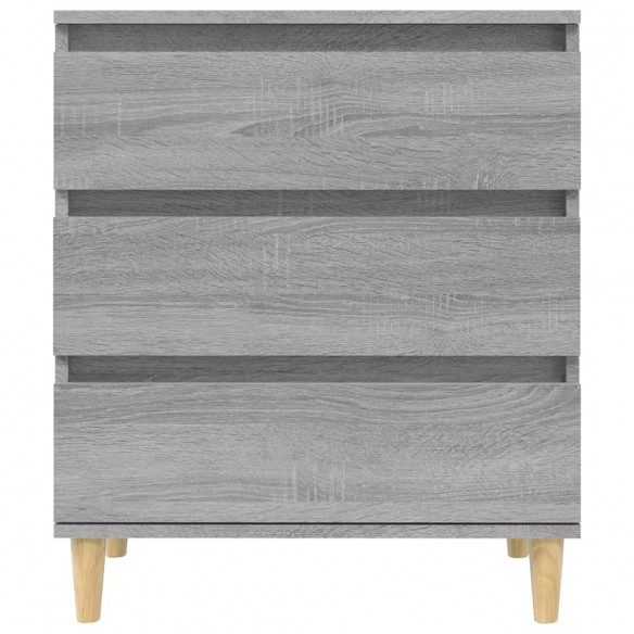 Buffet Sonoma gris 60x35x70 cm Bois d'ingénierie