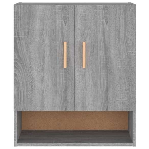 Armoire murale Sonoma gris 60x31x70 cm Bois d'ingénierie