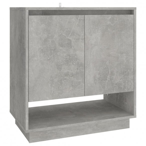 Buffet Gris béton 70x41x75 cm Aggloméré