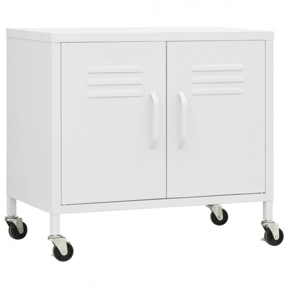 Armoire de rangement Blanc 60x35x56 cm Acier