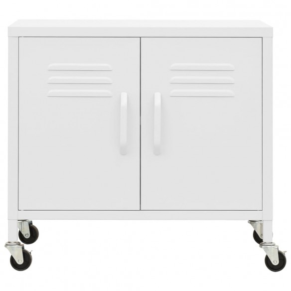 Armoire de rangement Blanc 60x35x56 cm Acier