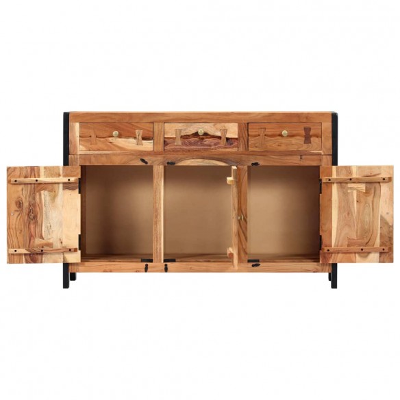 Buffet 120x35x75 cm Bois d'acacia solide