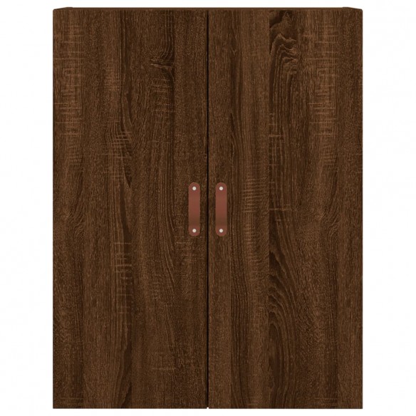 Armoires murales 2 pcs chêne marron 69,5x34x90 cm