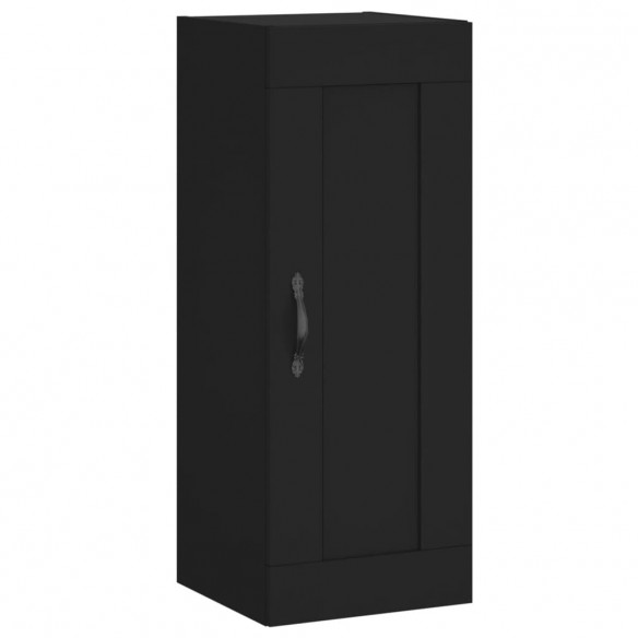 Armoire murale noir 34,5x34x90 cm bois d'ingénierie