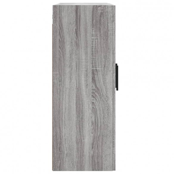 Armoires murales 2 pcs sonoma gris bois d'ingénierie