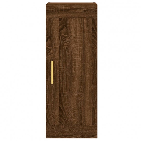 Armoire murale chêne marron 34,5x34x90 cm bois d'ingénierie