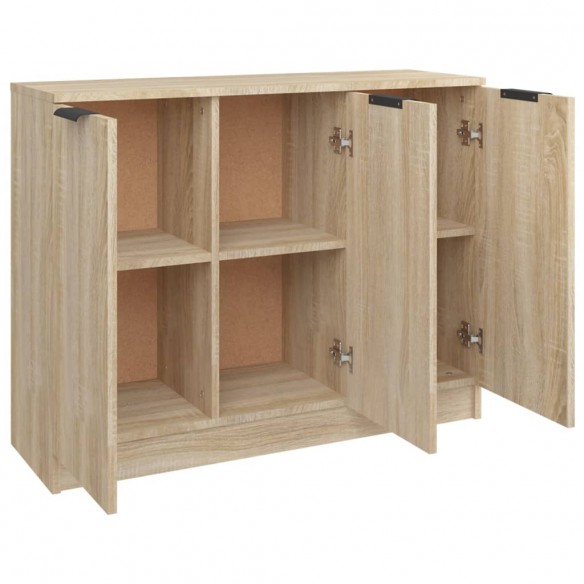 Buffet Chêne sonoma 90,5x30x70 cm Bois d'ingénierie