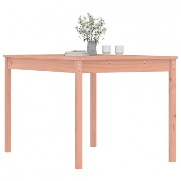 Table de jardin 121x82,5x76 cm bois massif de douglas