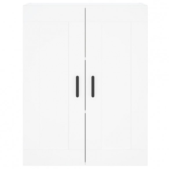 Armoire murale blanc 69,5x34x90 cm bois d'ingénierie