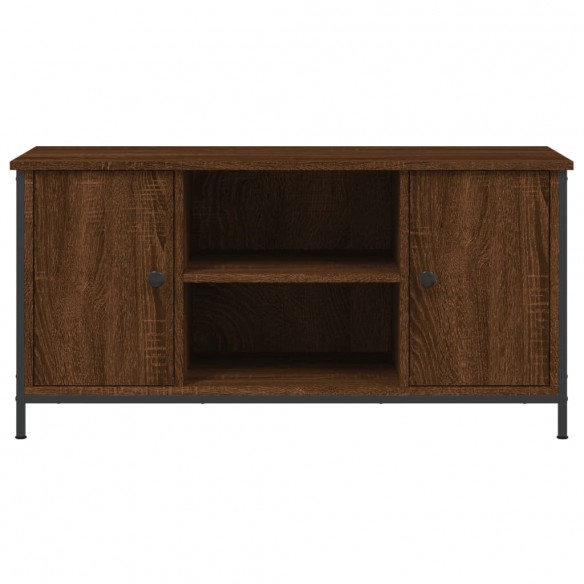 Meuble TV Chêne marron 100x40x50 cm Bois d'ingénierie