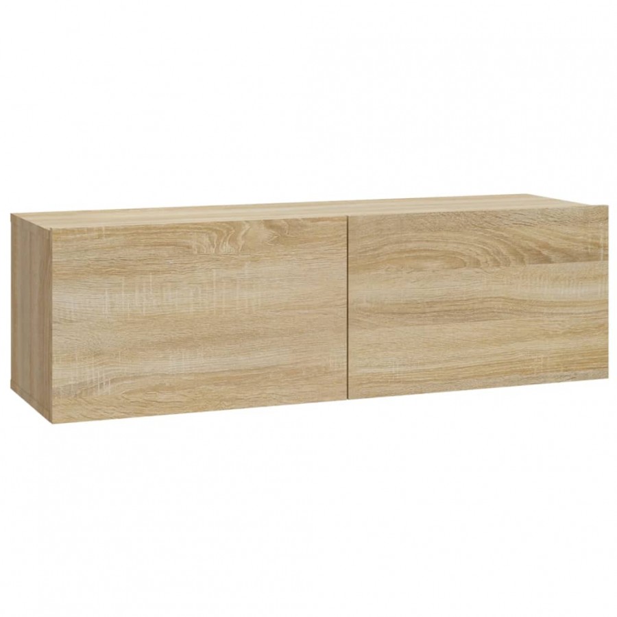 Meubles TV muraux 4 pcs Chêne sonoma 100x30x30 cm Meubles TV muraux 4 pcs Chêne sonoma 100x30x30 cm