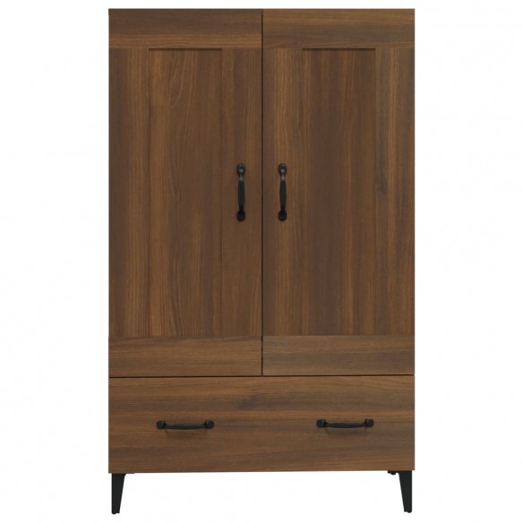 Buffet Chêne marron 70x31x115 cm Bois d'ingénierie