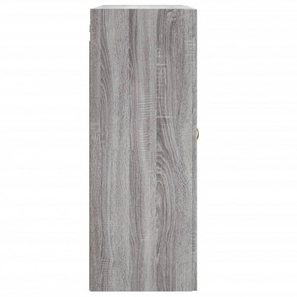 Armoire murale sonoma gris 69,5x34x90 cm bois d'ingénierie