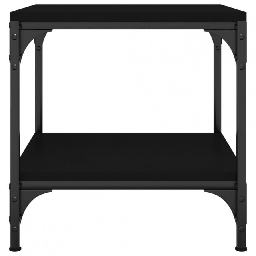 Table d'appoint Noir 40x40x40 cm 