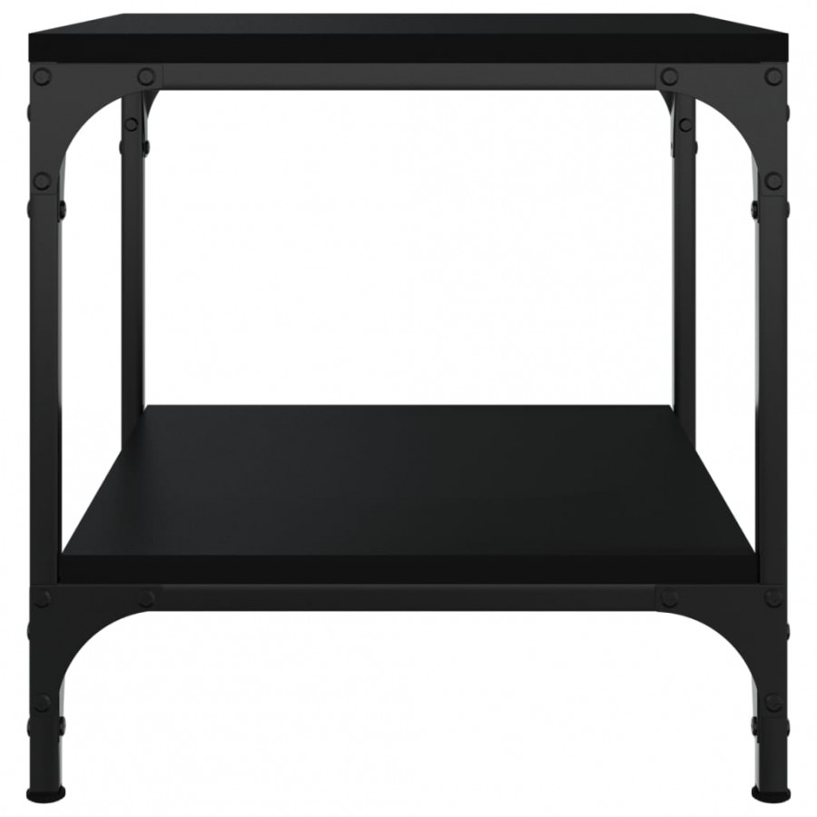 Table d'appoint Noir 40x40x40 cm 