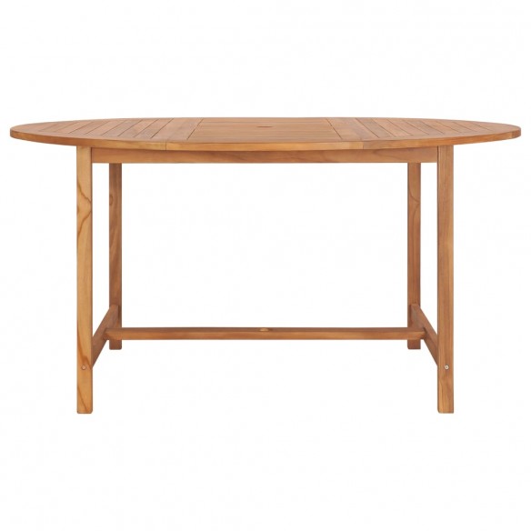 Table de jardin 150x76 cm Bois de teck solide