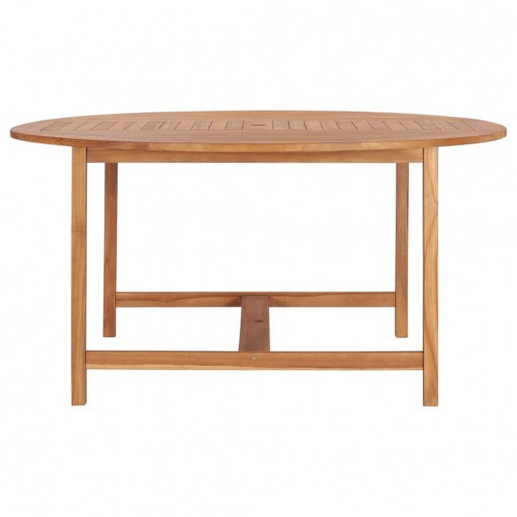 Table de jardin 150x76 cm Bois de teck solide