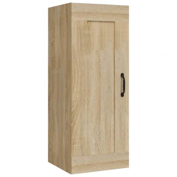 Armoire suspendue Chêne sonoma 35x34x90 cm Bois d'ingénierie