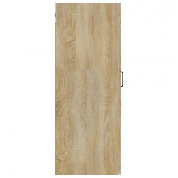 Armoire suspendue Chêne sonoma 35x34x90 cm Bois d'ingénierie