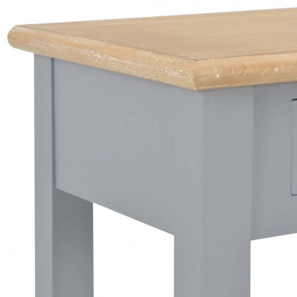 Table console Gris 110x35x80 cm Bois