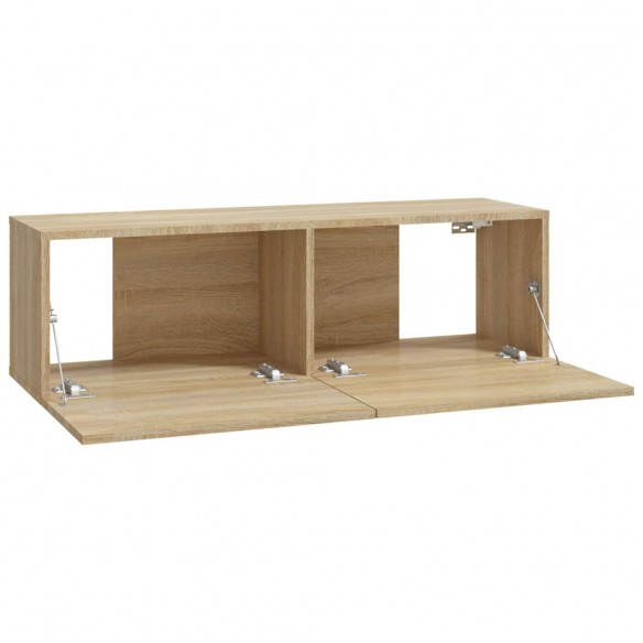 Ensemble de meubles TV 8 pcs Chêne sonoma Bois d'ingénierie