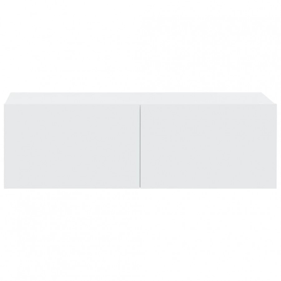 Meubles TV muraux 4 pcs Blanc 100x30x30 cm Meubles TV muraux 4 pcs Blanc 100x30x30 cm
