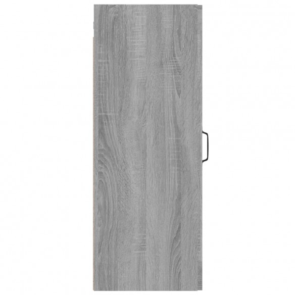 Armoire murale suspendue Sonoma gris 34,5x34x90 cm