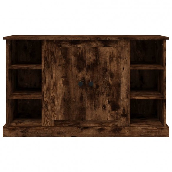 Buffet Chêne fumé 100x35,5x60 cm Bois d'ingénierie