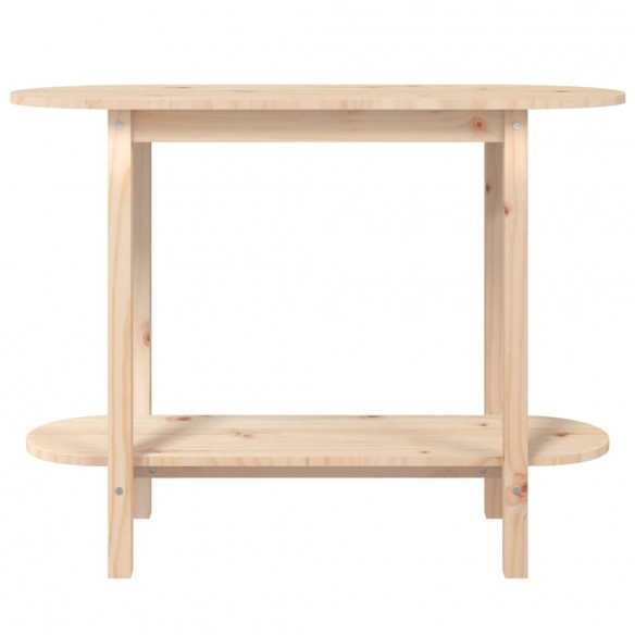 Table console 110x40x80 cm Bois massif de pin