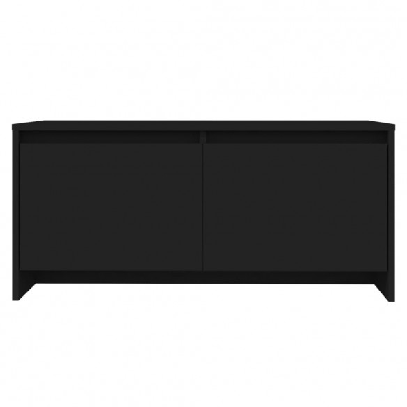 Table basse Noir 90x50x41,5 cm Aggloméré
