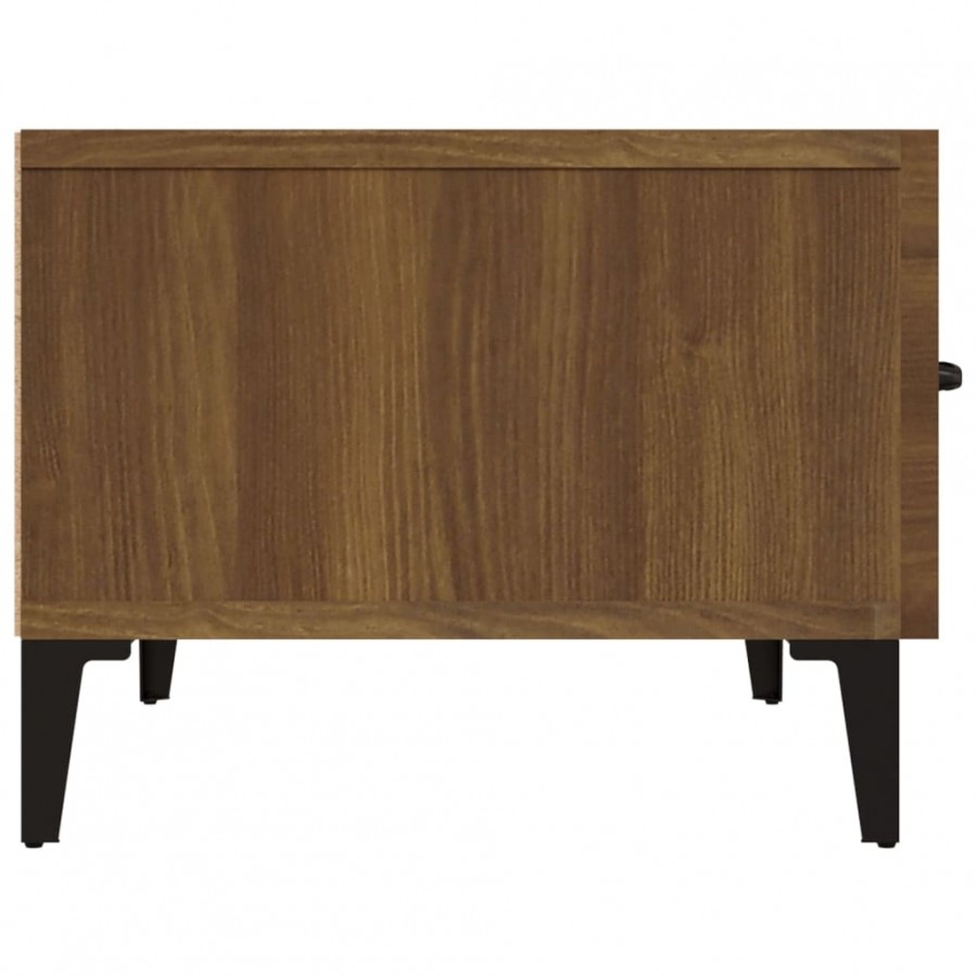 Meuble TV Chêne marron 150x34,5x30 cm  Meuble TV Chêne marron 150x34,5x30 cm