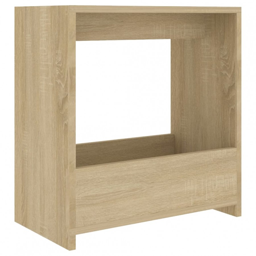 Table d'appoint Chêne sonoma 50x26x50 cm Aggloméré