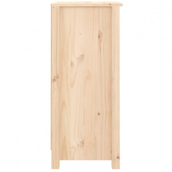 Buffets 2 pcs 40x35x80 cm Bois massif de pin