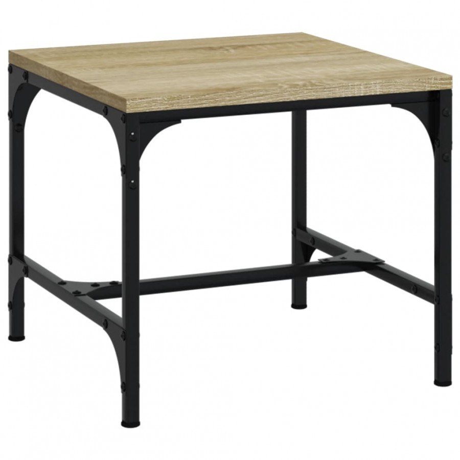 Table d'appoint Chêne sonoma 40x40x35 cm 