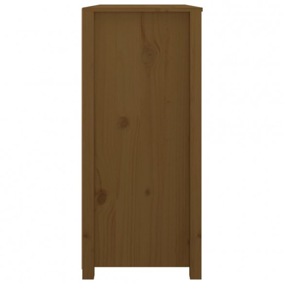 Armoire latérale Marron Miel 100x40x90 cm Bois de pin massif