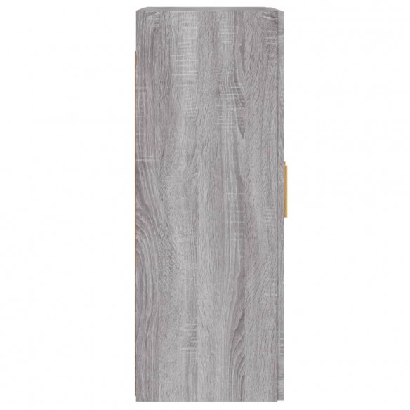 Armoires murales 2 pcs sonoma gris bois d'ingénierie