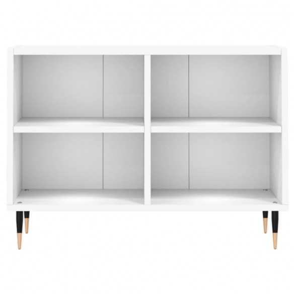 Meuble TV blanc 69,5 x 30 x 50 cm bois d'ingénierie