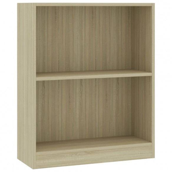 Bibliothèque Chêne sonoma 60x24x74,5 cm Bois d'ingénierie